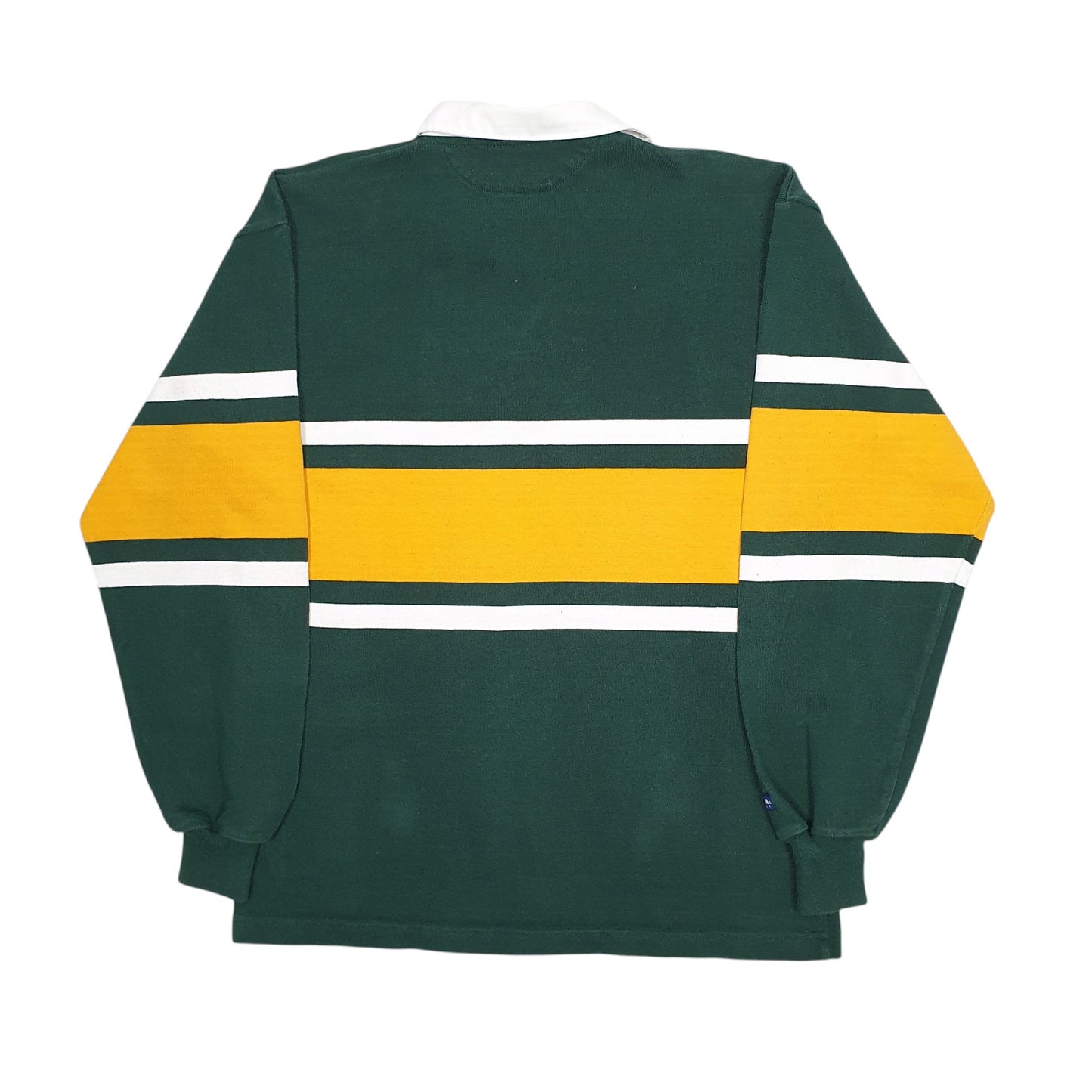 Mens Green Barbarian Rugby Calpoly Hoodie Polo Shirt