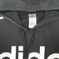Mens Black Adidas  Hoodie Jumper