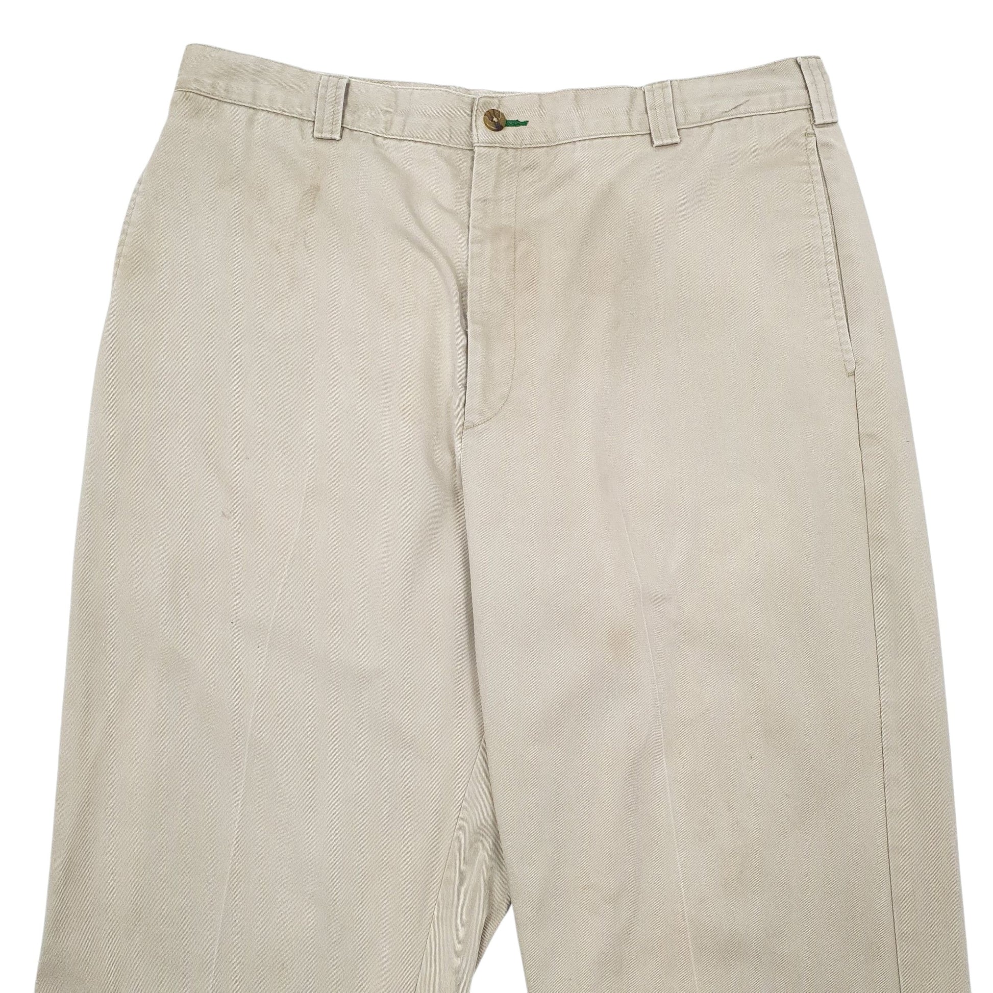 Mens Beige Tommy Hilfiger Vintage  Trousers