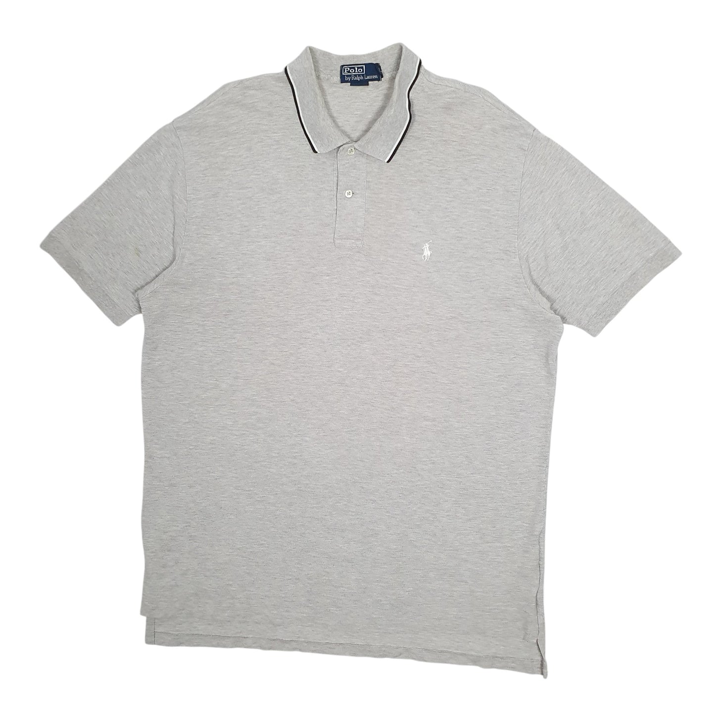 Mens Grey Polo Ralph Lauren  Short Sleeve Polo Shirt