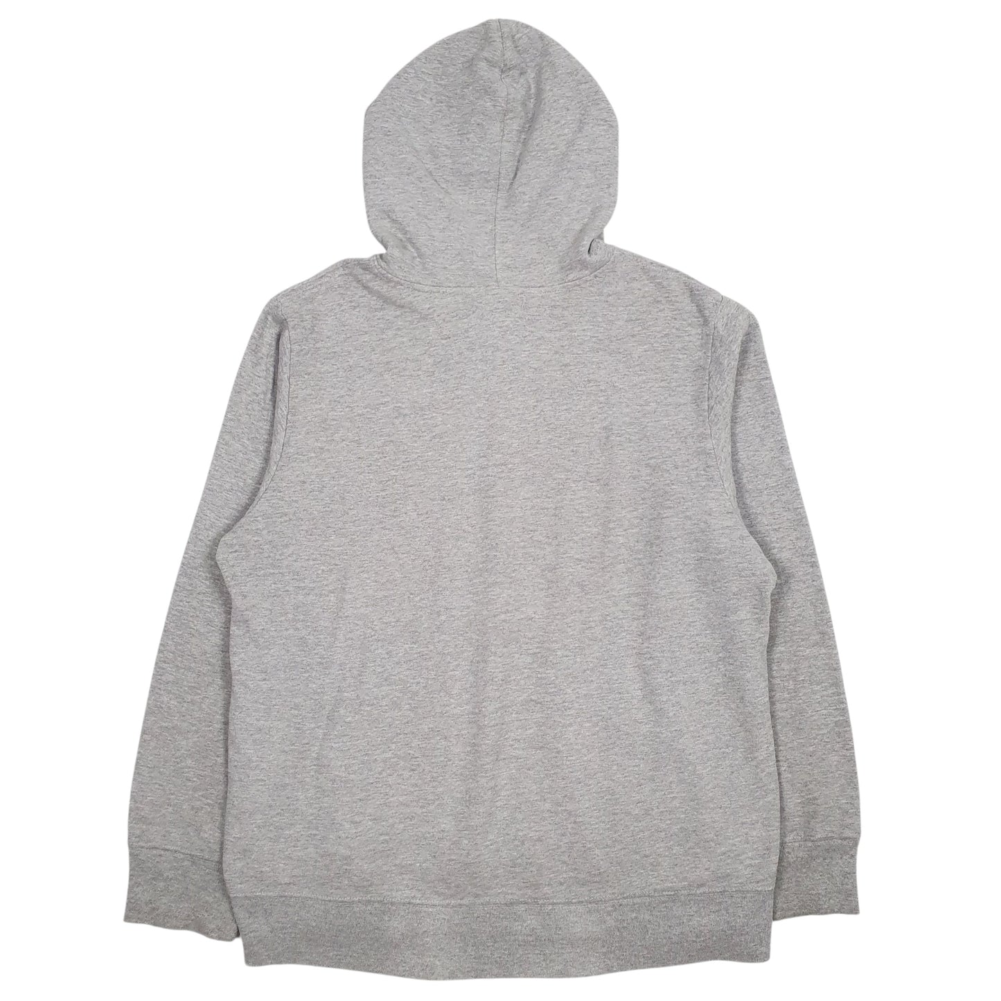 Mens Grey The North Face Spellout Hoodie Jumper