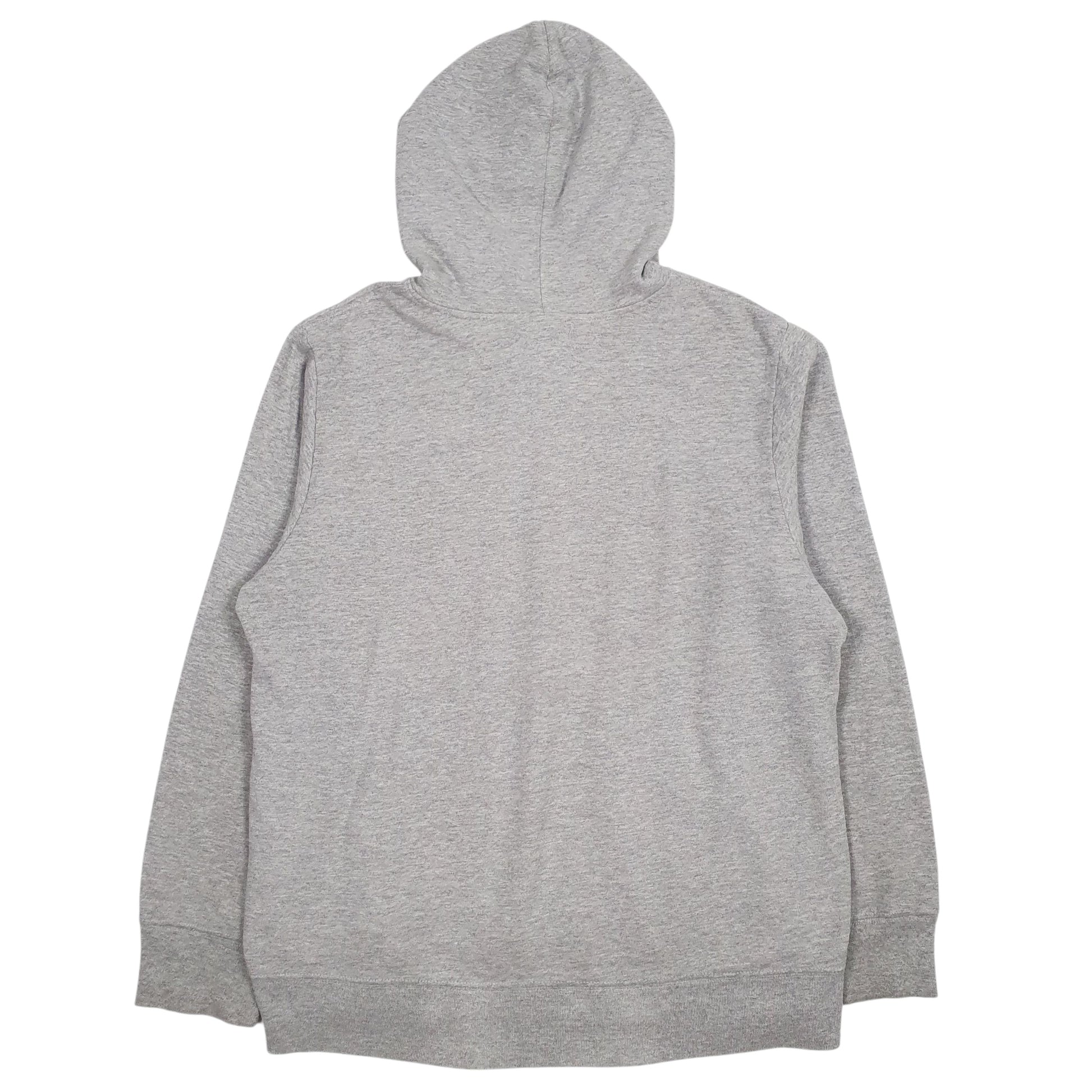 Mens Grey The North Face Spellout Hoodie Jumper
