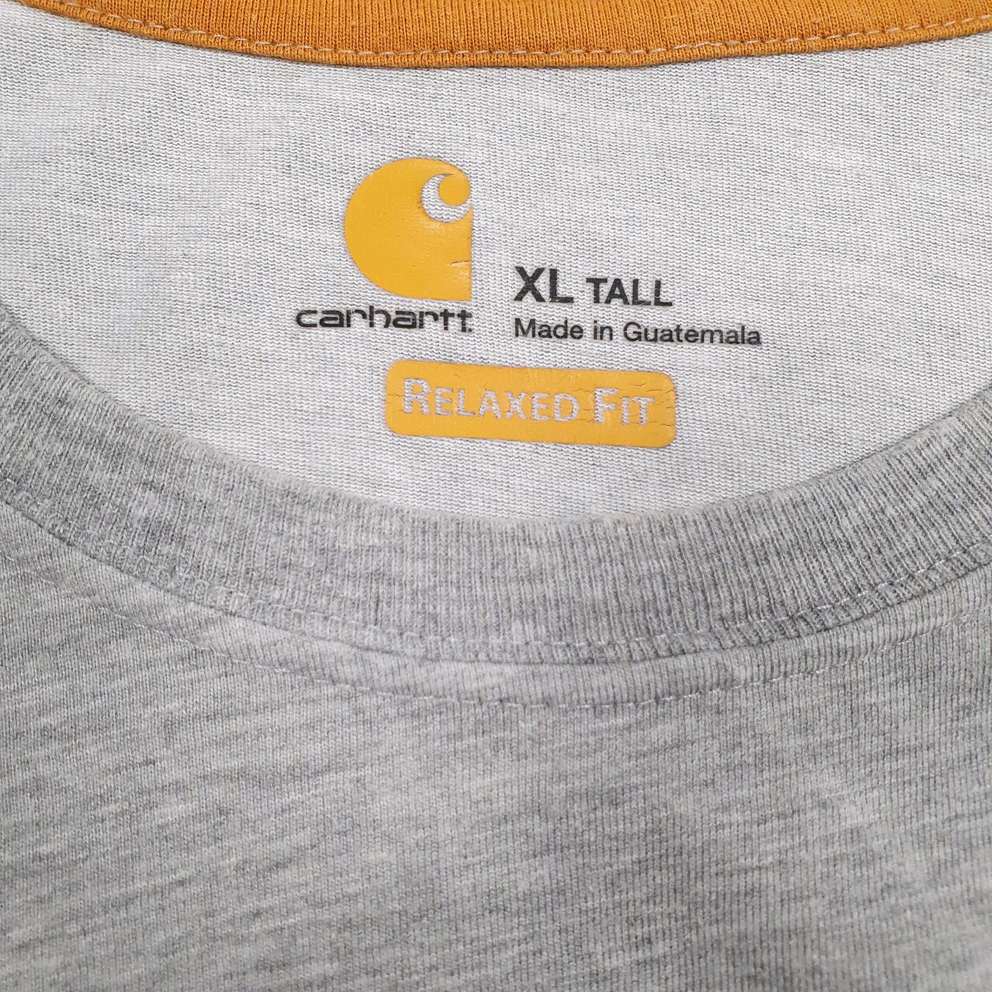 Mens Grey Carhartt   T Shirt