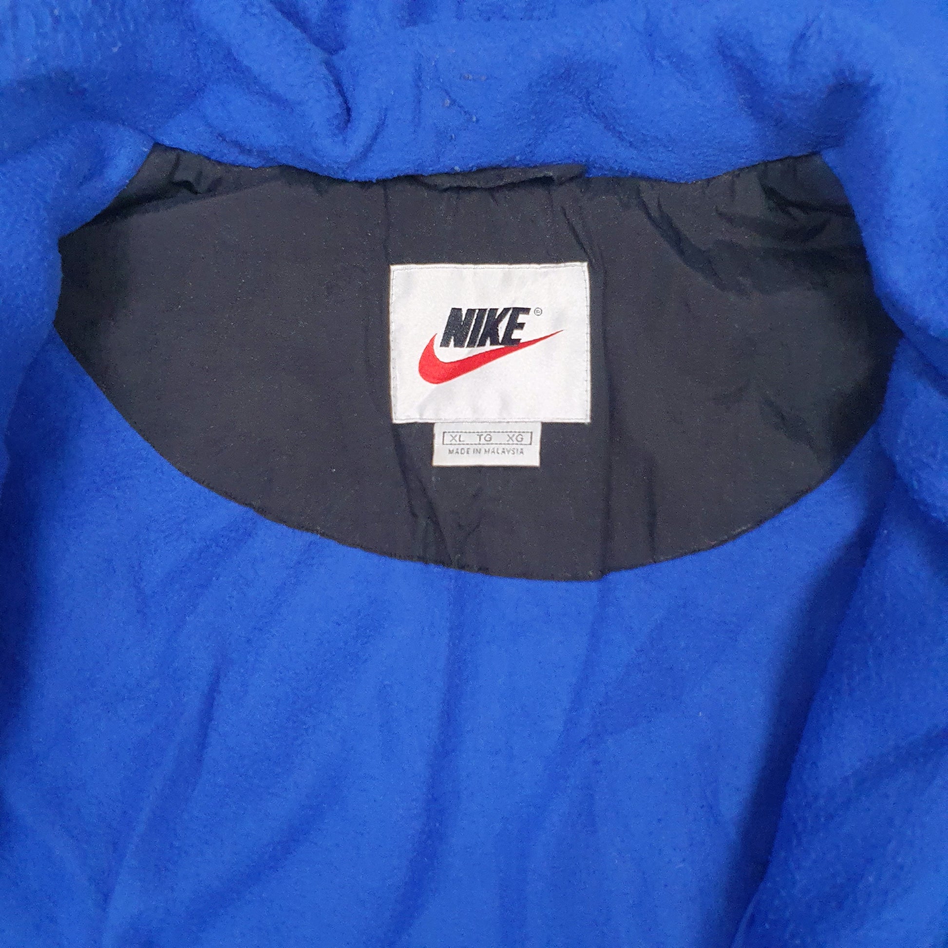 Mens Black Nike Vintage 90s  Coat