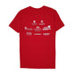 Mens Red Next Level Campolindo Water Polo  T Shirt