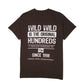 Mens Brown Wild Wild  Short Sleeve T Shirt