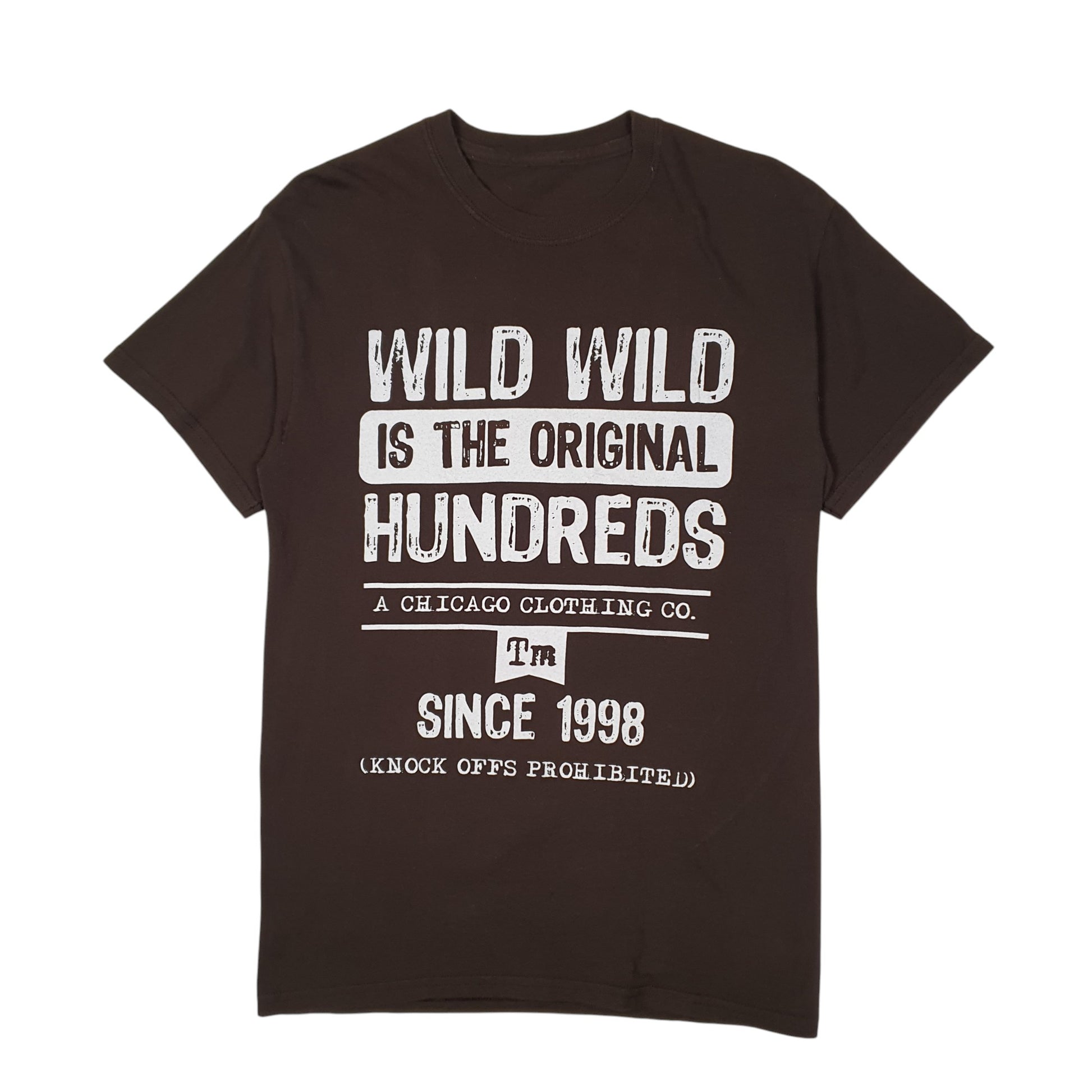 Mens Brown Wild Wild  Short Sleeve T Shirt