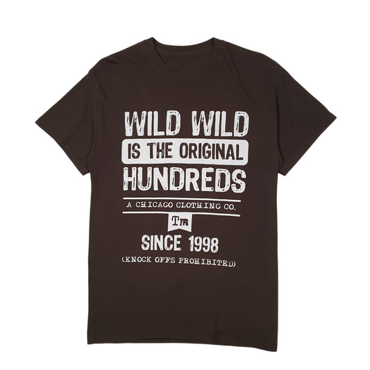 Mens Brown Wild Wild  Short Sleeve T Shirt