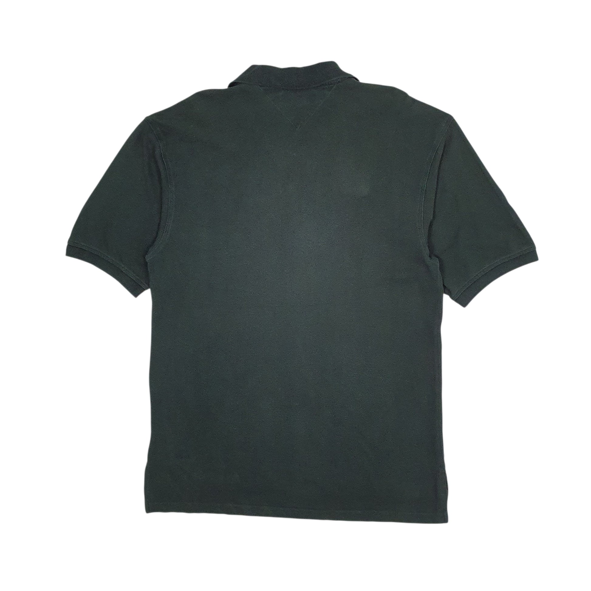Mens Green Tommy Hilfiger Golf Vintage 00s  Polo Shirt