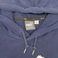Mens Navy Puma Spellout Hoodie Jumper