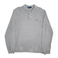 Mens Grey Polo Ralph Lauren  Long Sleeve Polo Shirt