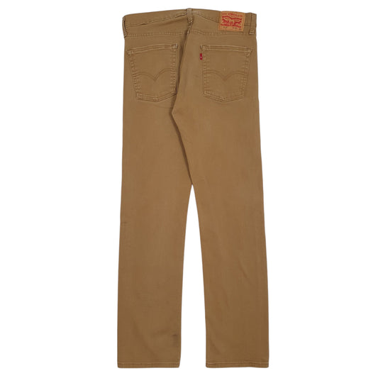 Mens Brown Levis   Jeans