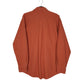 Mens Orange L.L.Bean Sunwashed Canvas  Shirt