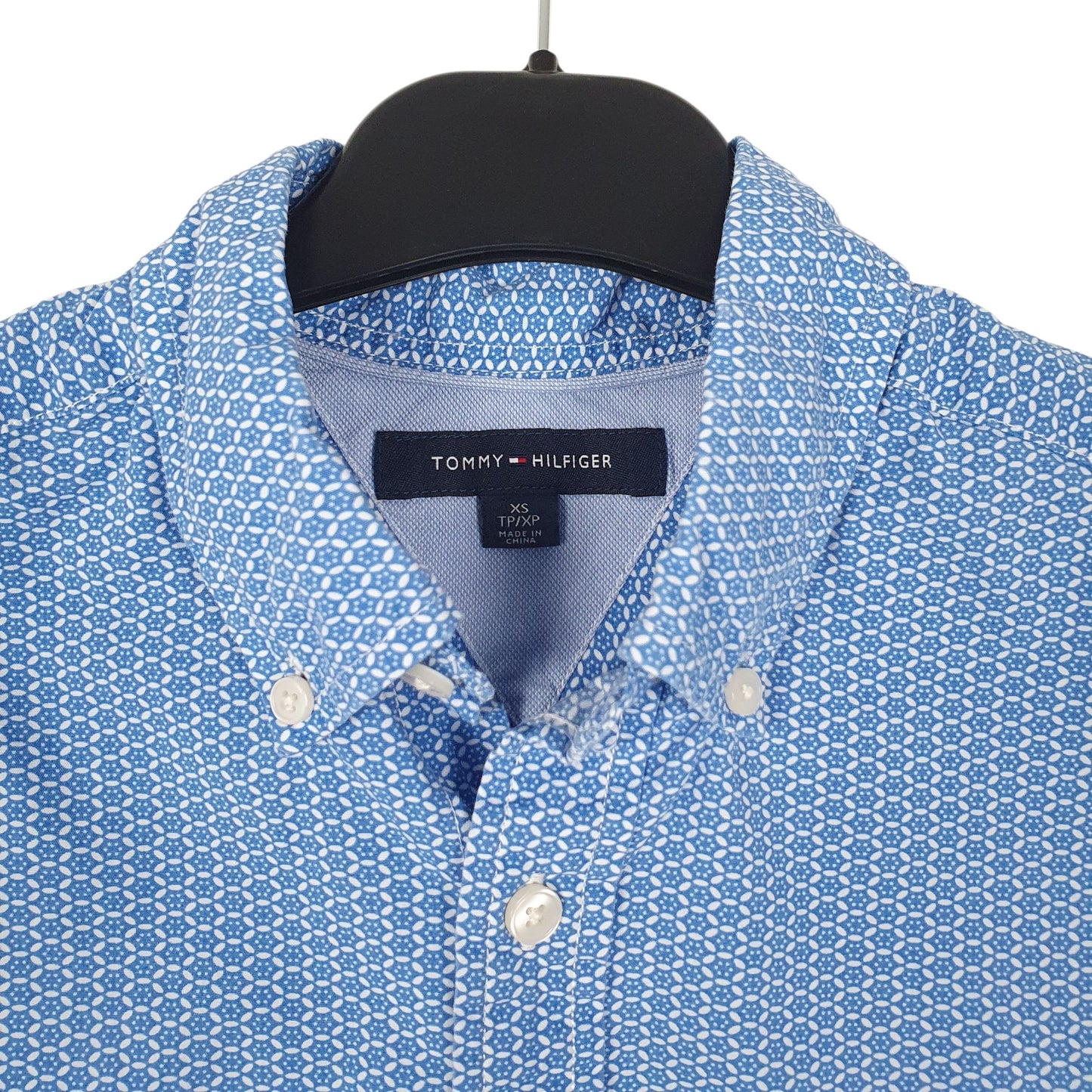 Mens Blue Tommy Hilfiger   Shirt