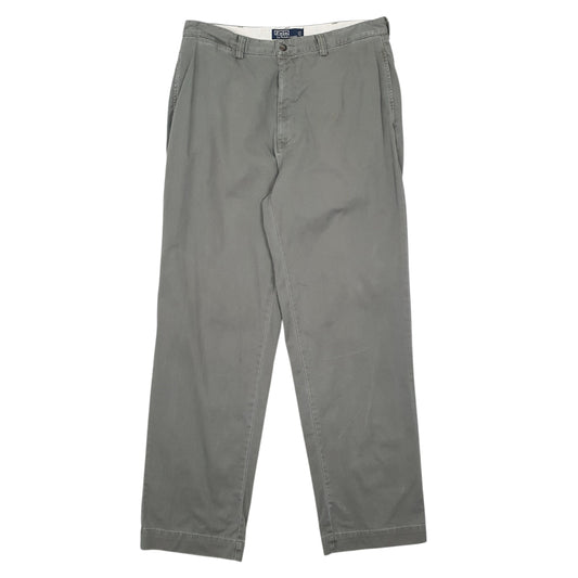 Mens Grey Polo Ralph Lauren Philip Pant Chino Trousers