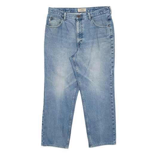 Mens Blue L.L.Bean  Classic JeansW35 L28