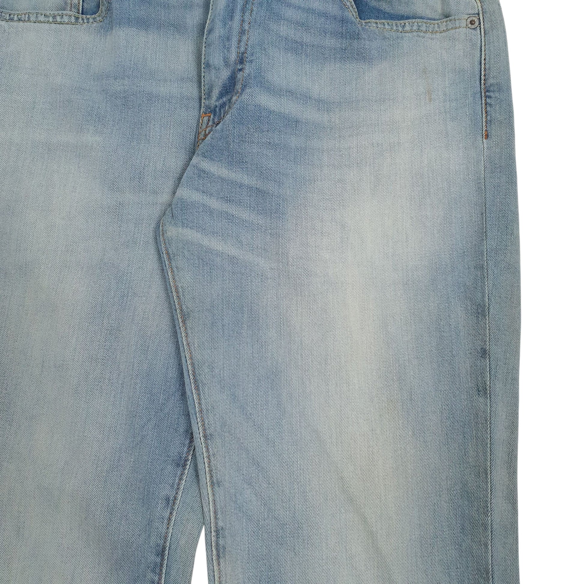 Mens Blue Levis Fading/discolouration throughout.  Jeans
