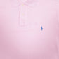Mens Pink Polo Ralph Lauren Classic Fit  Polo Shirt