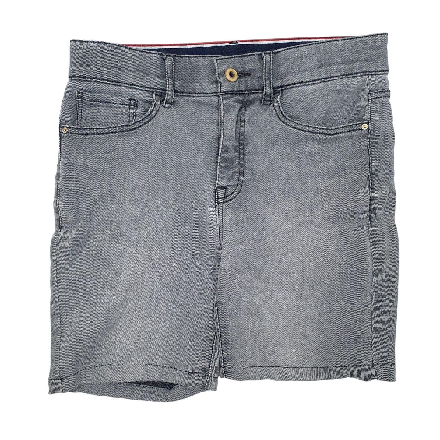 Mens Grey Tommy Hilfiger  Denim Shorts