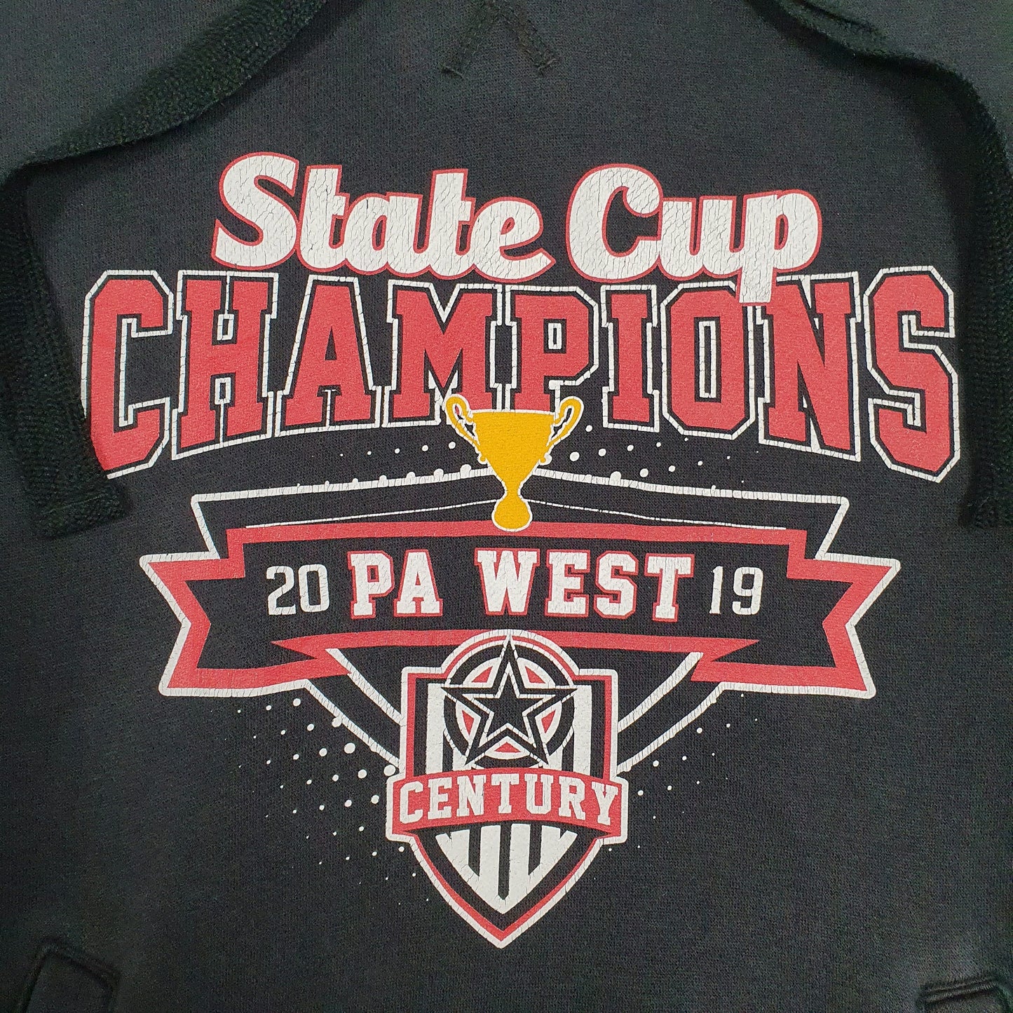 Mens Black Adidas  Hoodie Jumper