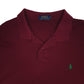 Mens Burgundy Polo Ralph Lauren   Polo Shirt