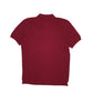 Mens Burgundy Polo Ralph Lauren Custom Slim Fit  Polo Shirt
