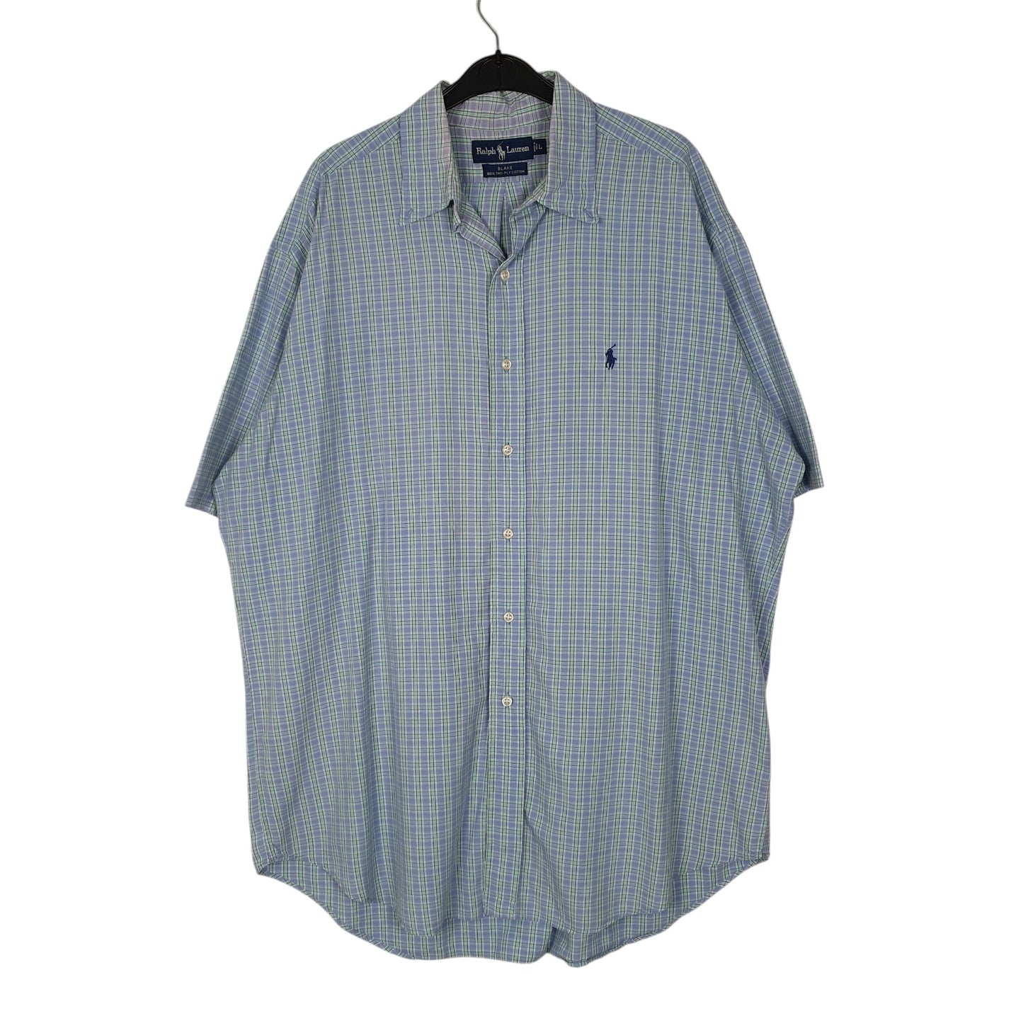 Mens Blue Ralph Lauren  Short Sleeve Shirt