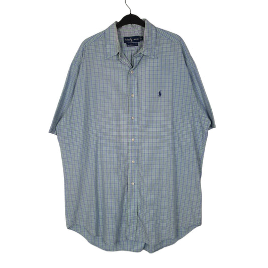 Mens Blue Ralph Lauren  Short Sleeve Shirt