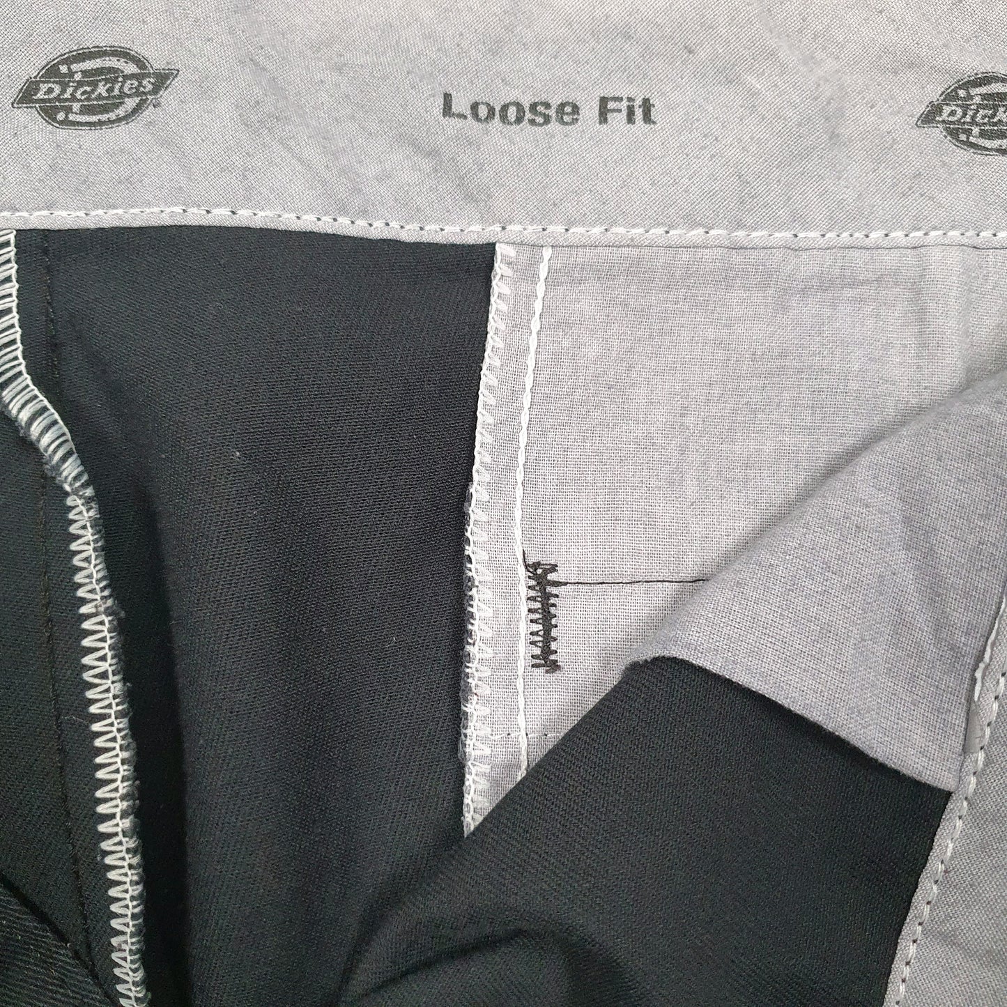Mens Black Dickies Workwear  Trousers