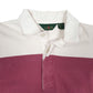 Mens Burgundy J. Crew Rugby  Polo Shirt