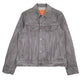 Womens Grey Levis Type 3 Trucker  Coat