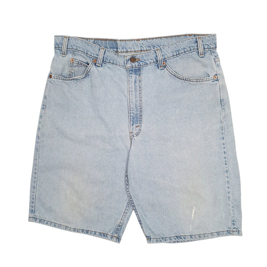 Mens Blue Levis 550 Vintage 90s Made In USA Denim Shorts