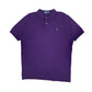 Mens Purple Polo Ralph Lauren  Short Sleeve Polo Shirt