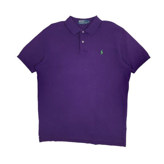 Mens Purple Polo Ralph Lauren  Short Sleeve Polo Shirt