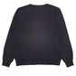 Mens Black Champion Spellout Crewneck Jumper