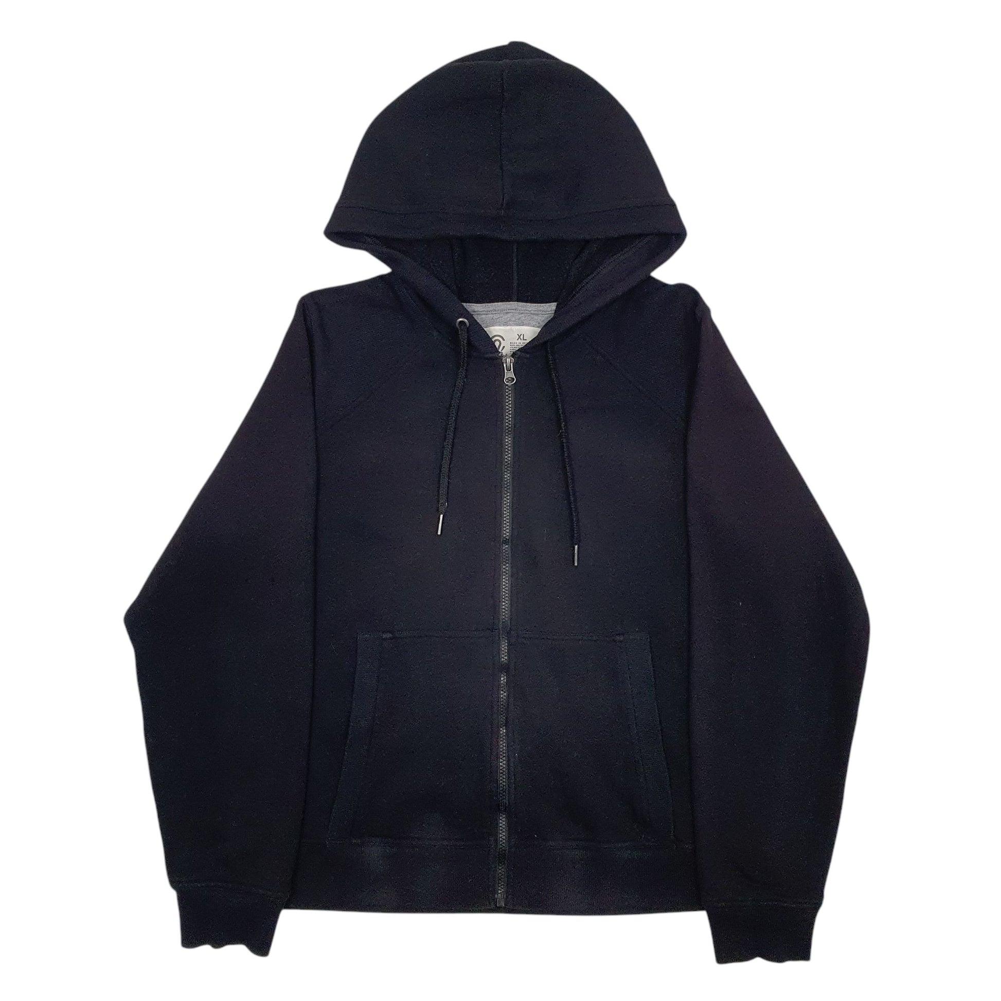 Womens Black Champion  Full Zip Jumper