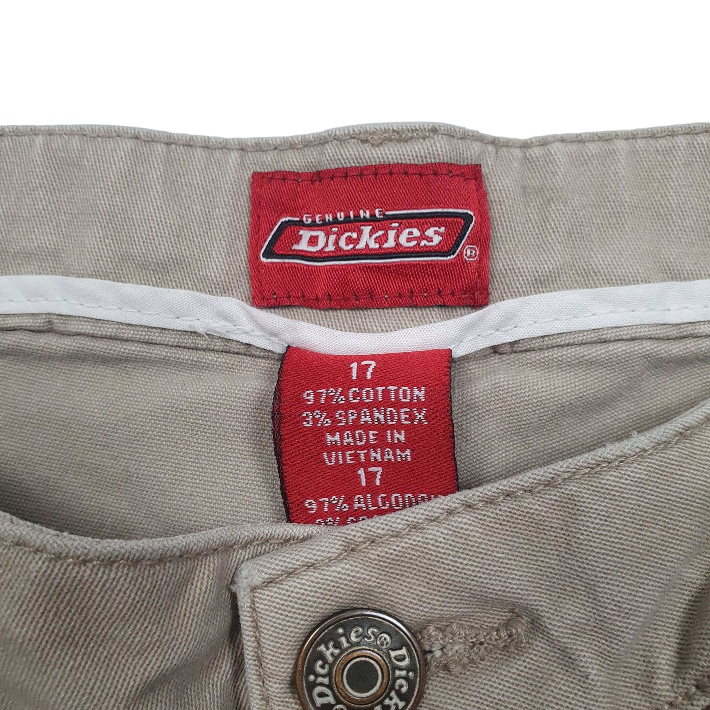 Mens Beige Dickies   Trousers