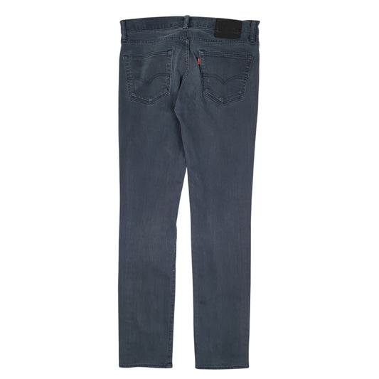 Mens Grey Levis Stretch  Jeans