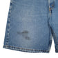Mens Blue Levis 550 Relaxed Fit Hoodie Shorts