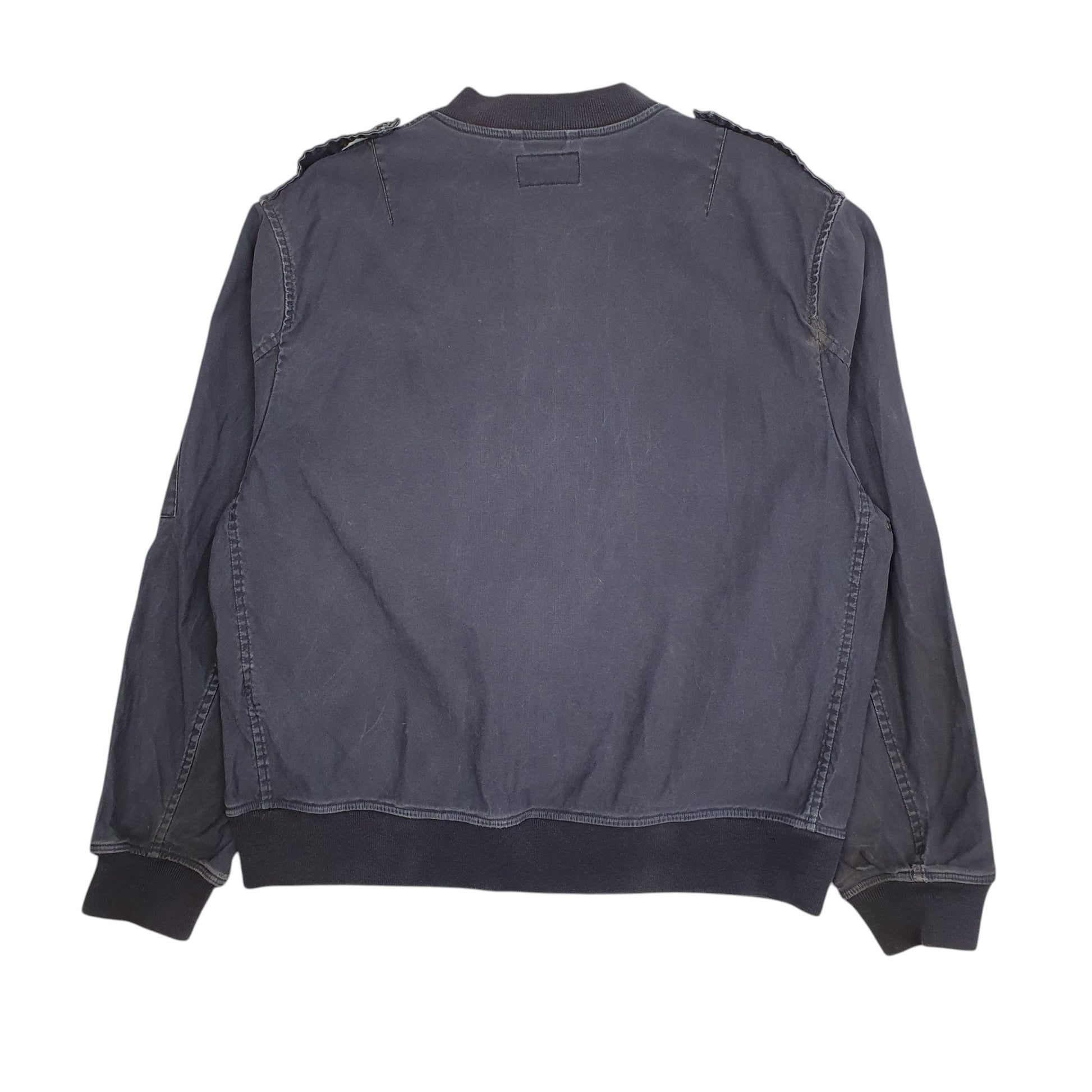 Mens Navy Ralph Lauren RRL Double RL Military Harrington  Coat