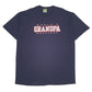 Mens Navy Unbranded Worlds Greatest Grandpa Short Sleeve T Shirt