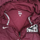 Mens Burgundy Nike MB Bulldogs  Coat