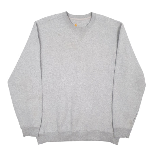 Mens Grey Carhartt  Crewneck Jumper