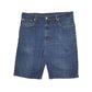 Mens Blue Levis 569 Stretch Denim Shorts