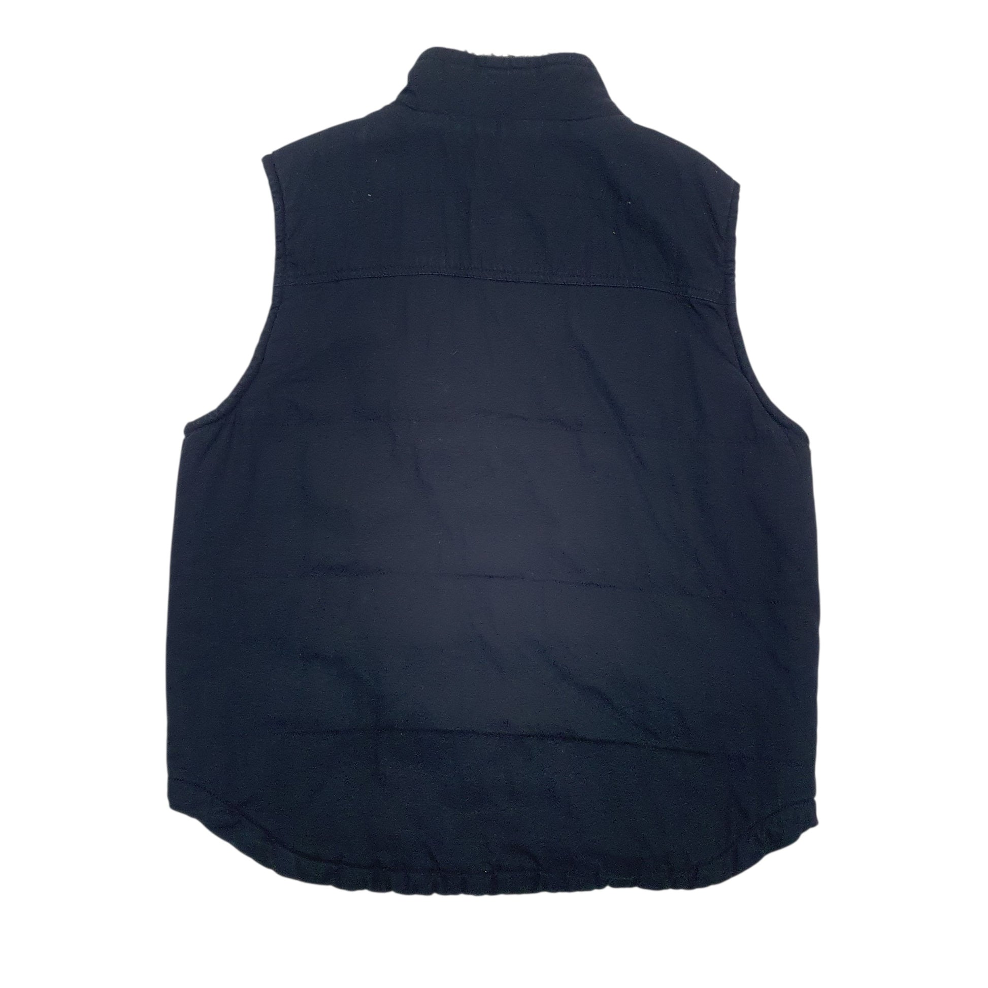 Mens Black Lee Fleece Lined  Coat