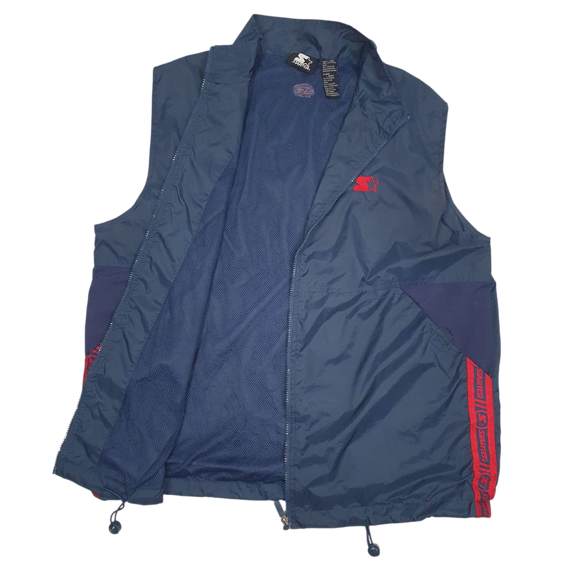 Mens Navy Starter   Coat