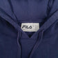 Mens Navy Fila  Hoodie Jumper