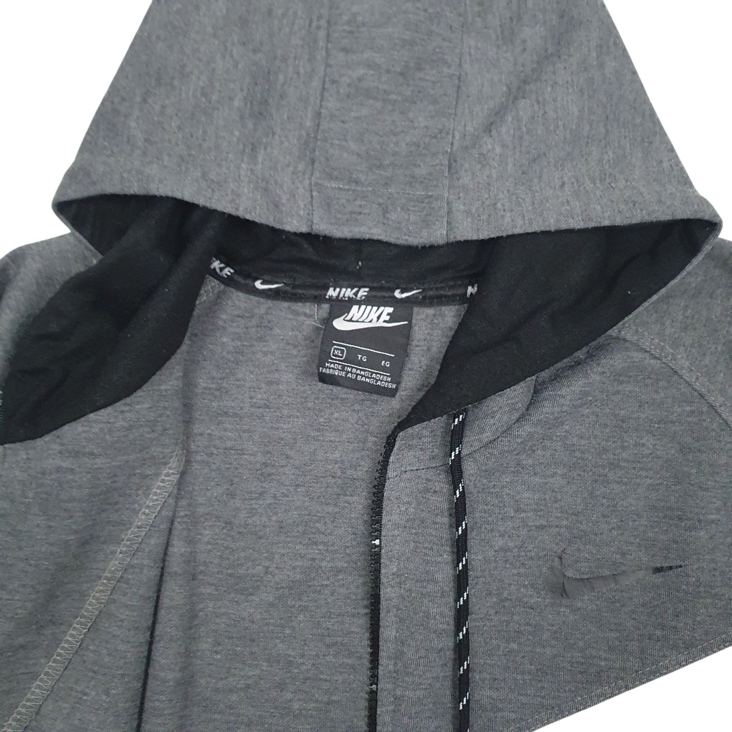 Womens White Nike  Full Zip Jumper