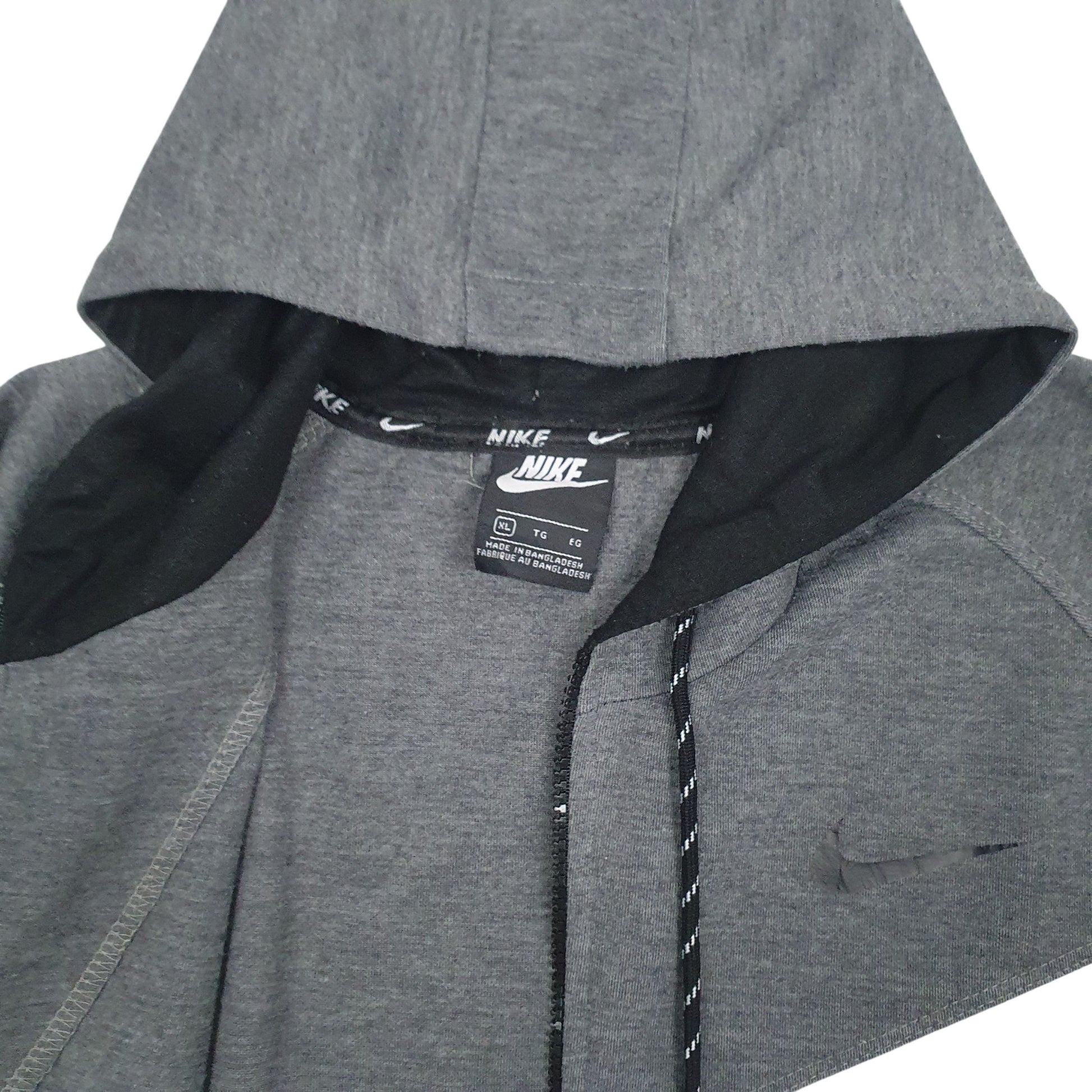 Womens White Nike  Full Zip Jumper