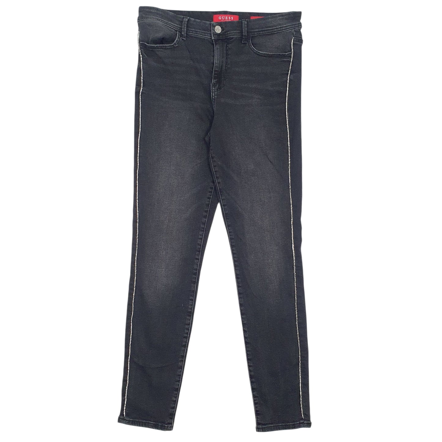 Mens Black Guess  High Rise JeansW29 L29
